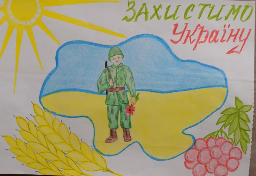 Легкі дитячі малюнки для ЗСУ-2